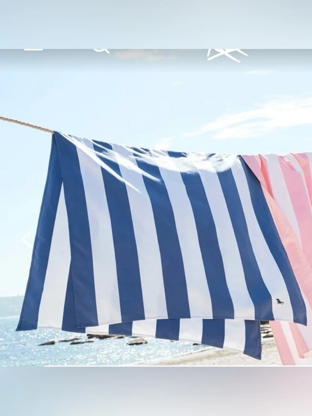 Dock& Bay 100% recycled quick dry towel .